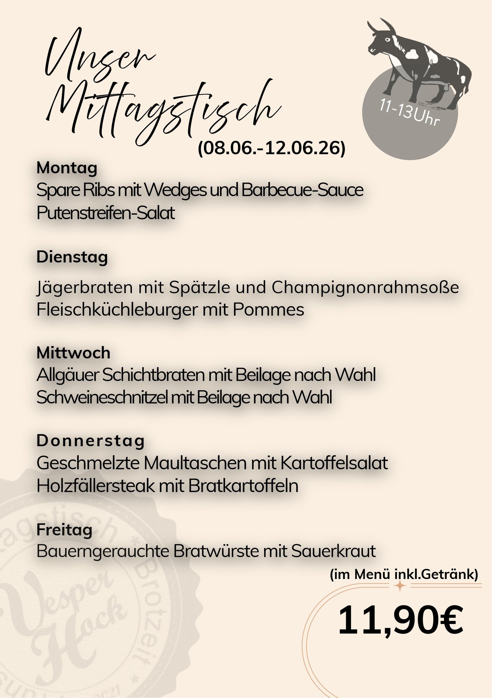 Mittagstisch