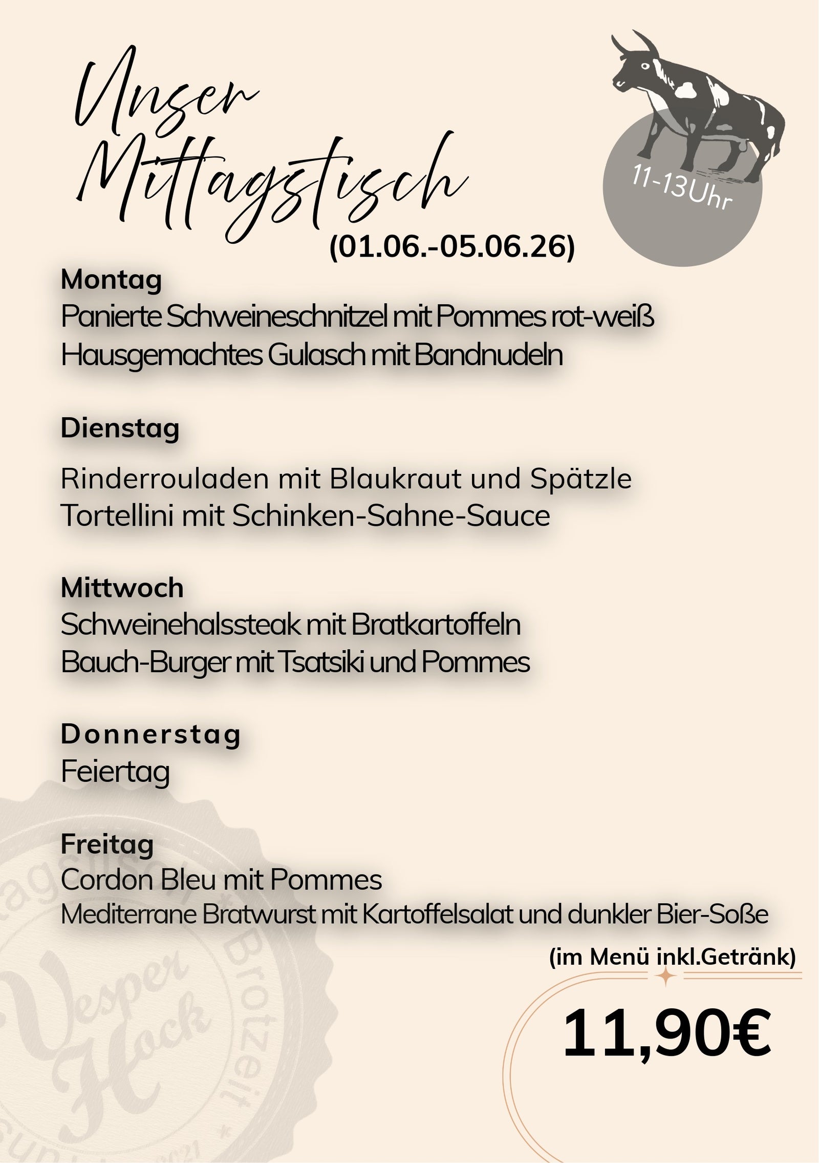 Mittagstisch