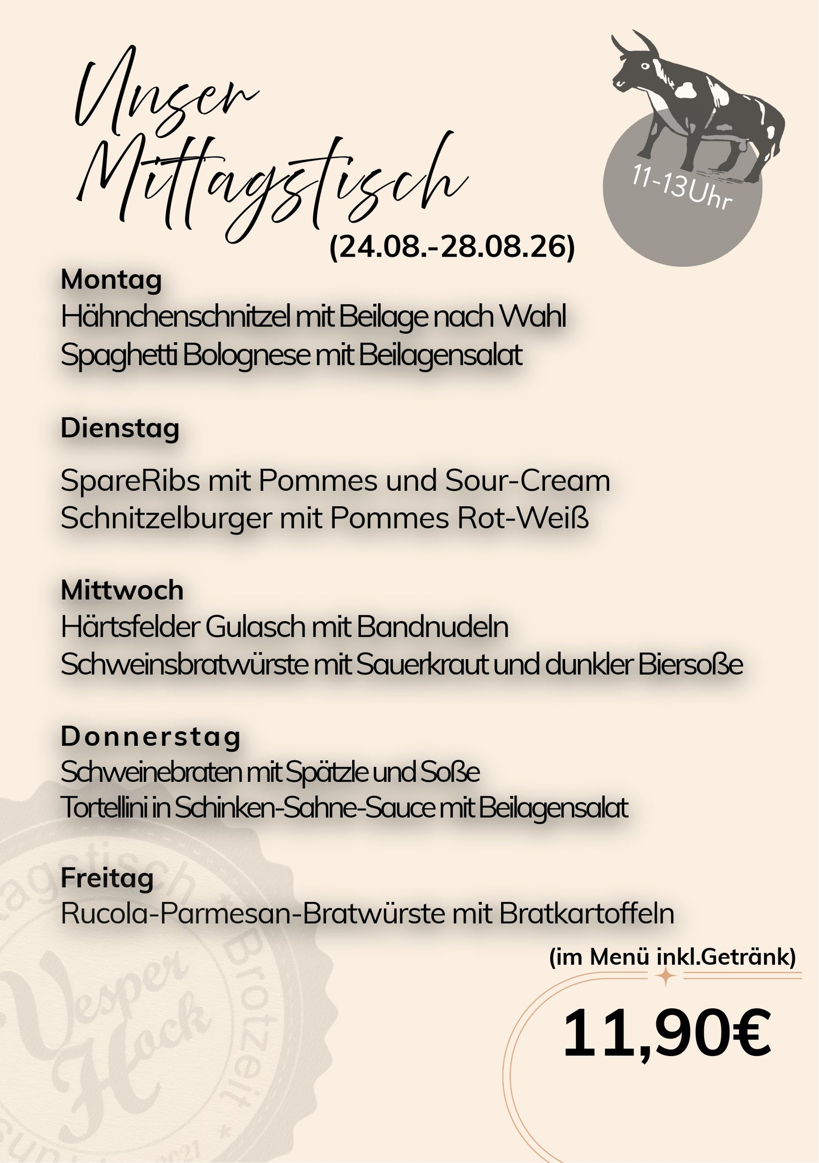Mittagstisch