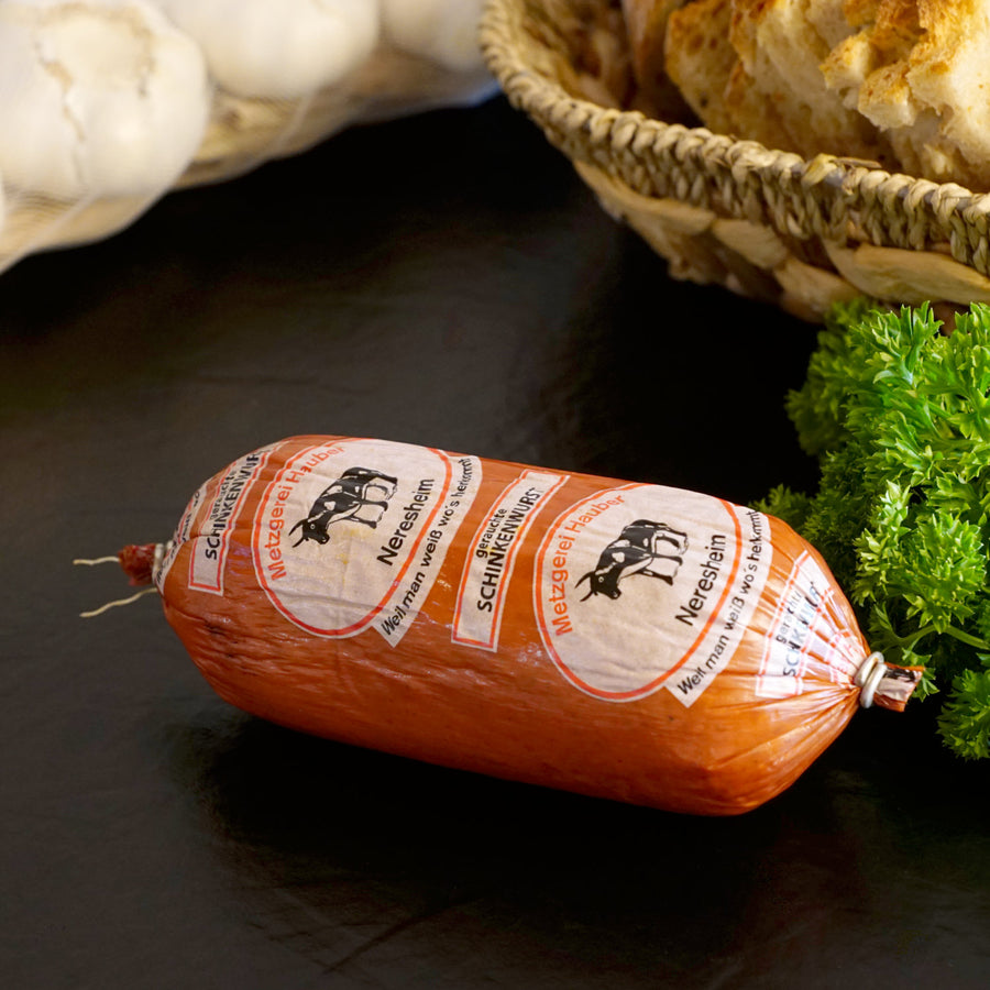 Gerauchte Schinkenwurst