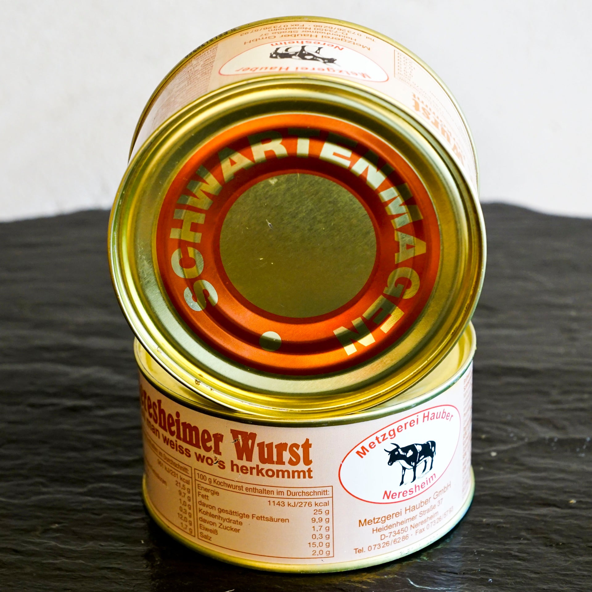 Schwartenmagen Dosenwurst