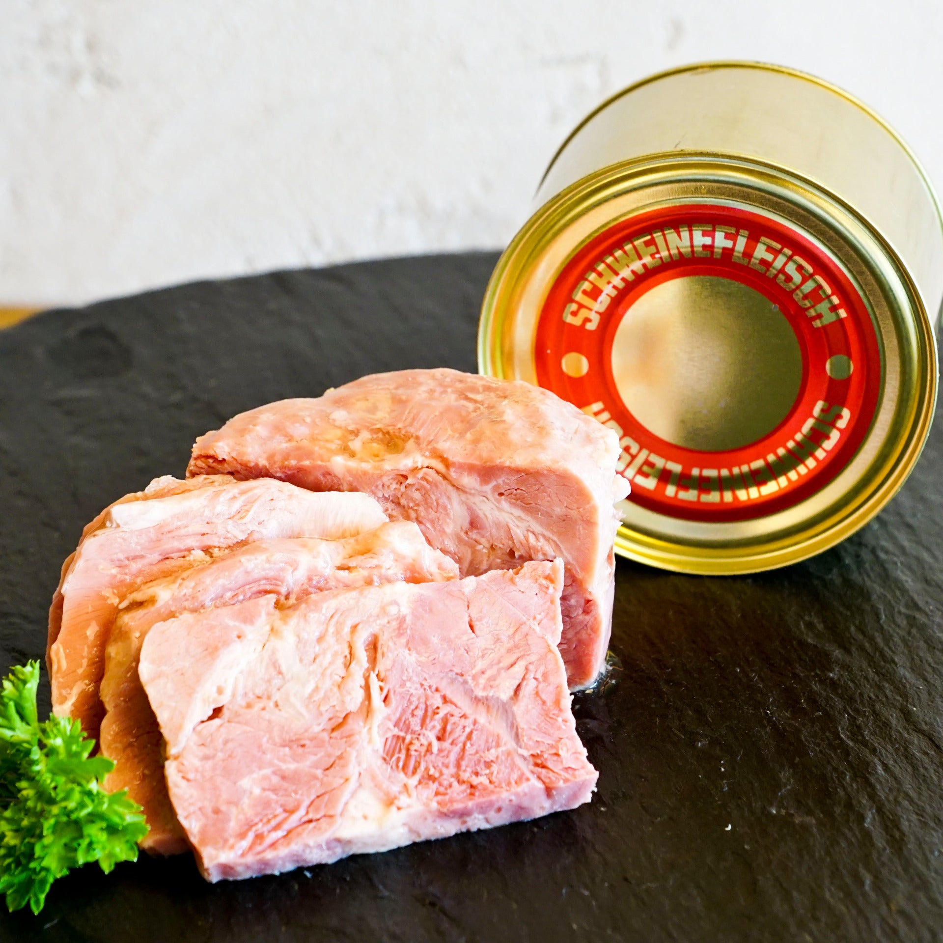 Schweinefleisch Dosenwurst